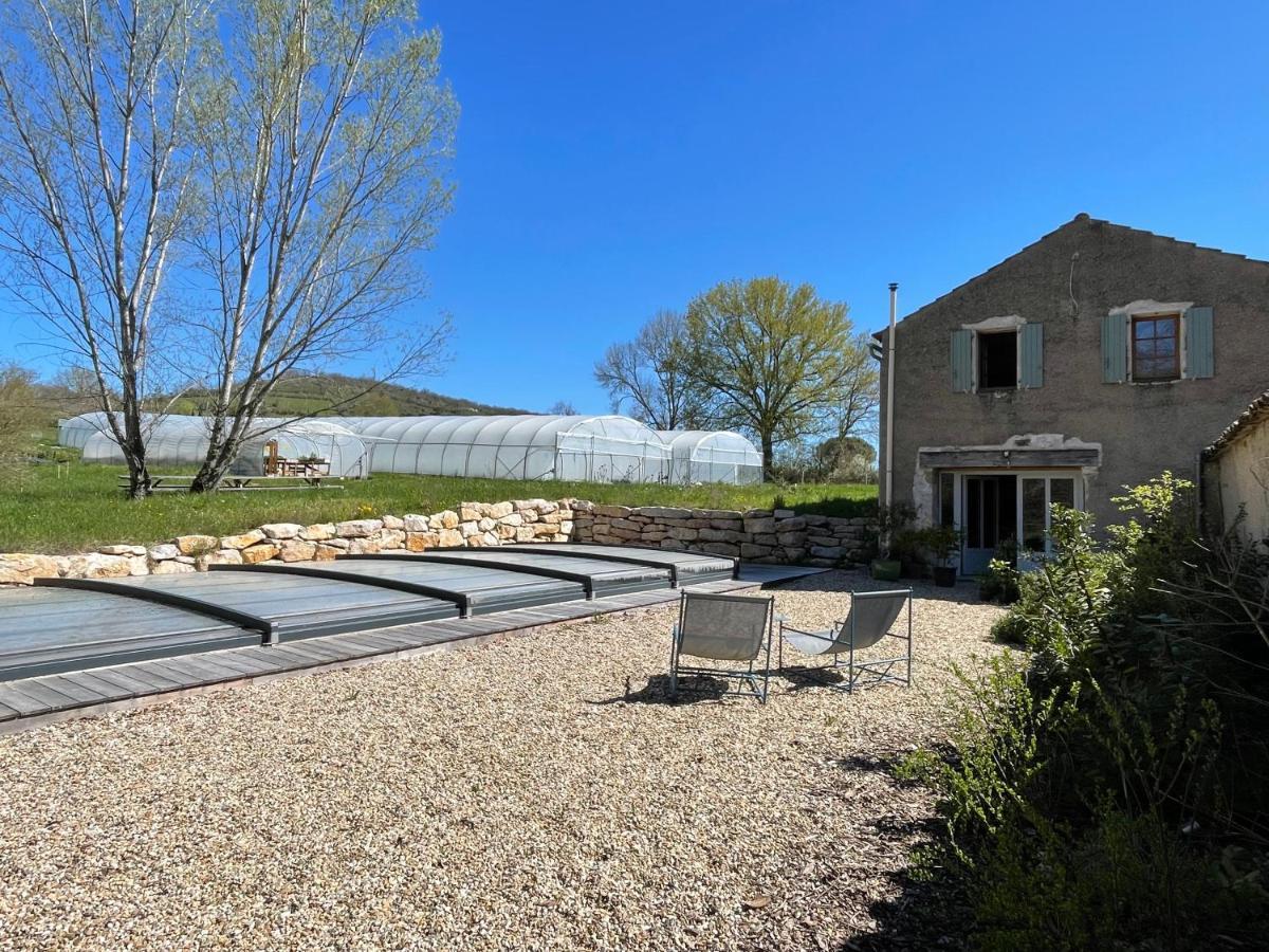 Gîte à la Ferme de Verdurette Cordes-sur-Ciel Exterior foto